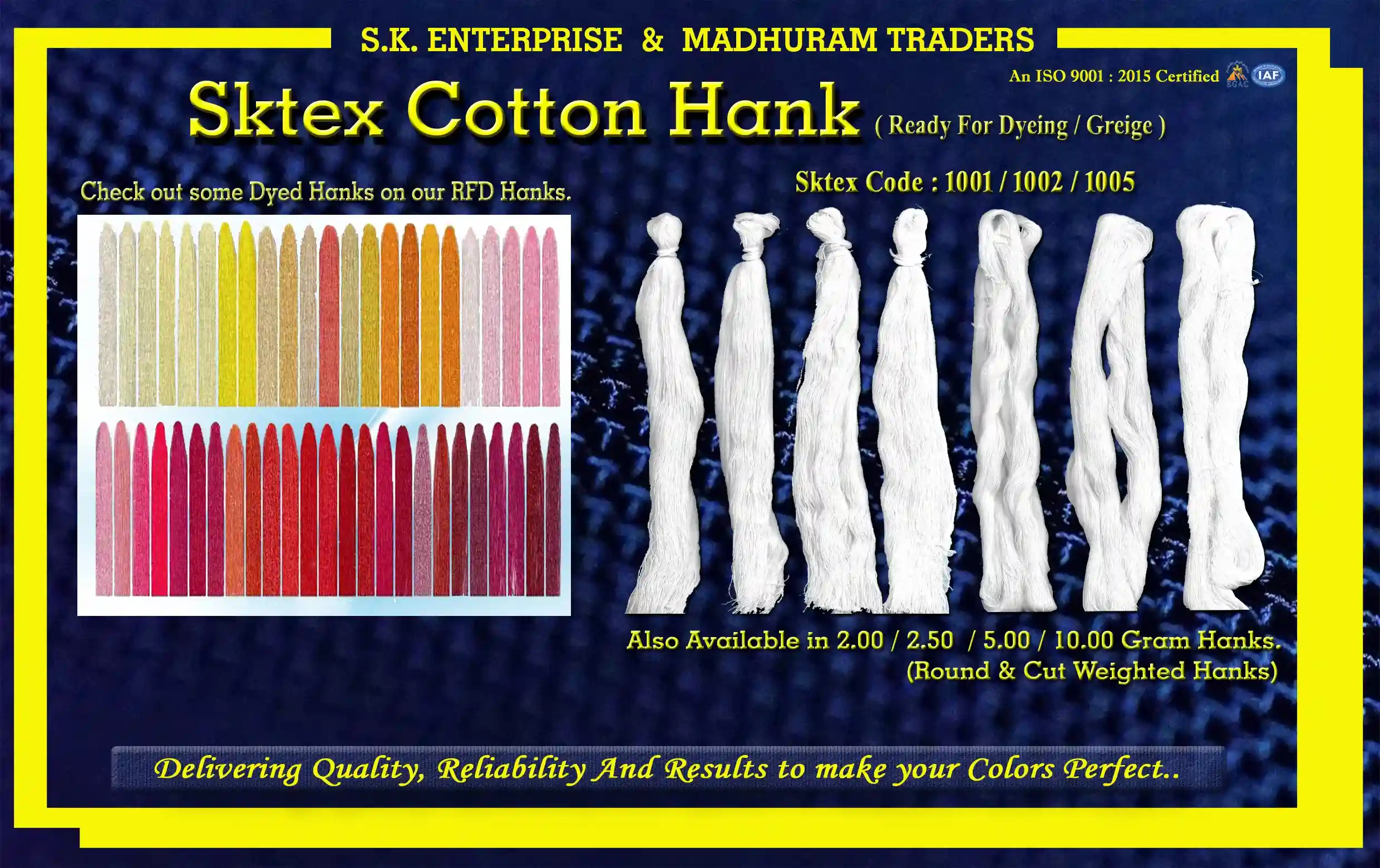 Cotton Hank - S.K.Enterprise